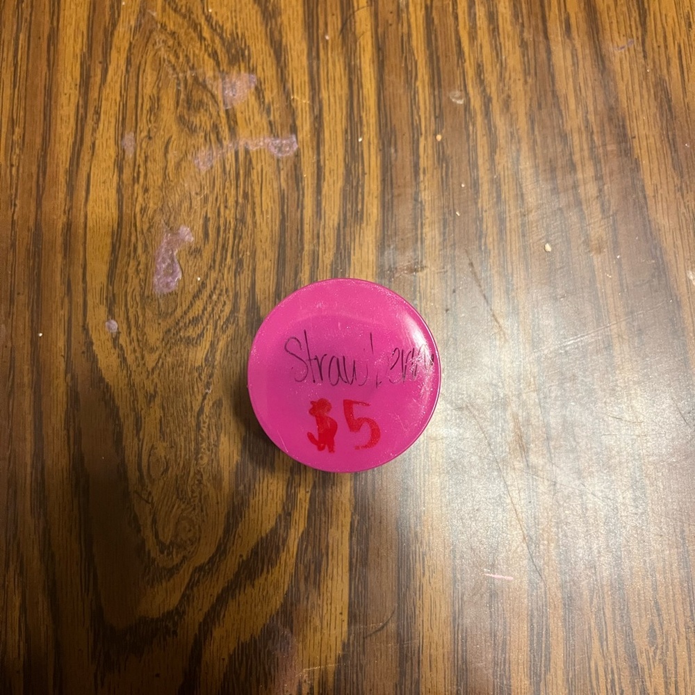 Strawberry lip balm